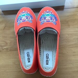 NEW Kenzo espadrilles, size. 40/9, orange